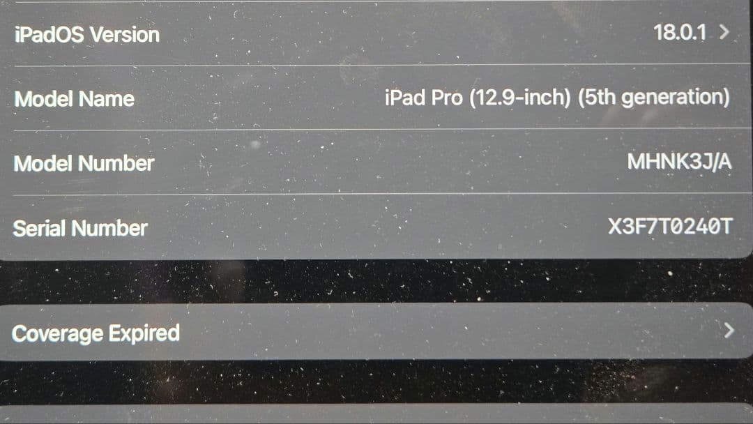 《美品》iPad pro 12.9 第5世代 M1 512GB スペースグレー