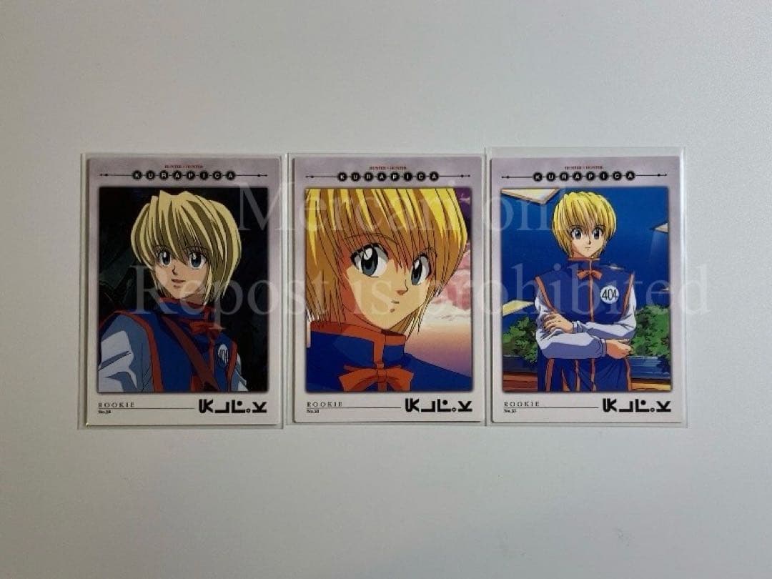 No.30、31、32 】クラピカ カードダスマスターズ 3枚セット - メルカリ