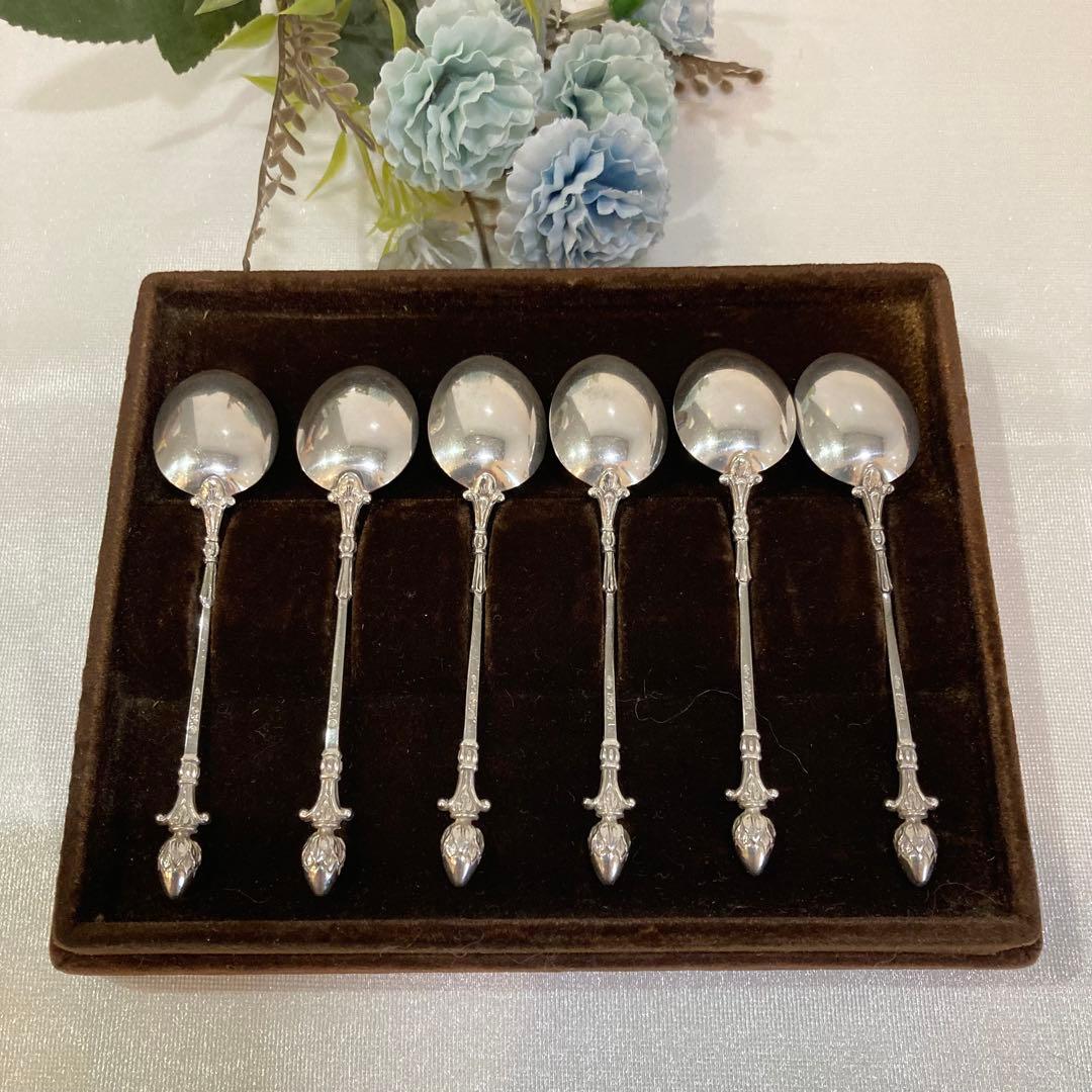 純銀】クリストフウィドマン デコラクラシック スプーン 6本セット