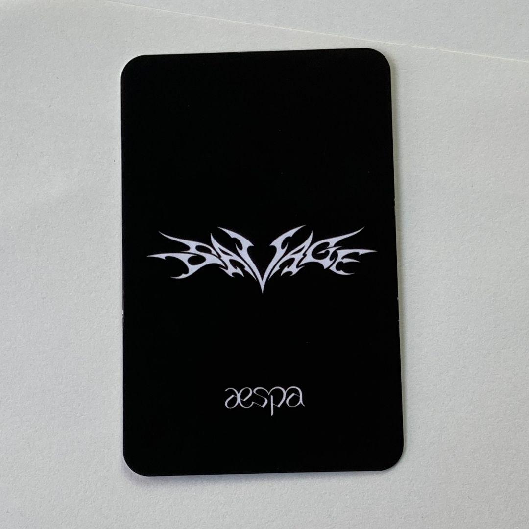 aespa karina Savage sgs ボックス トレカ カリナ - メルカリ