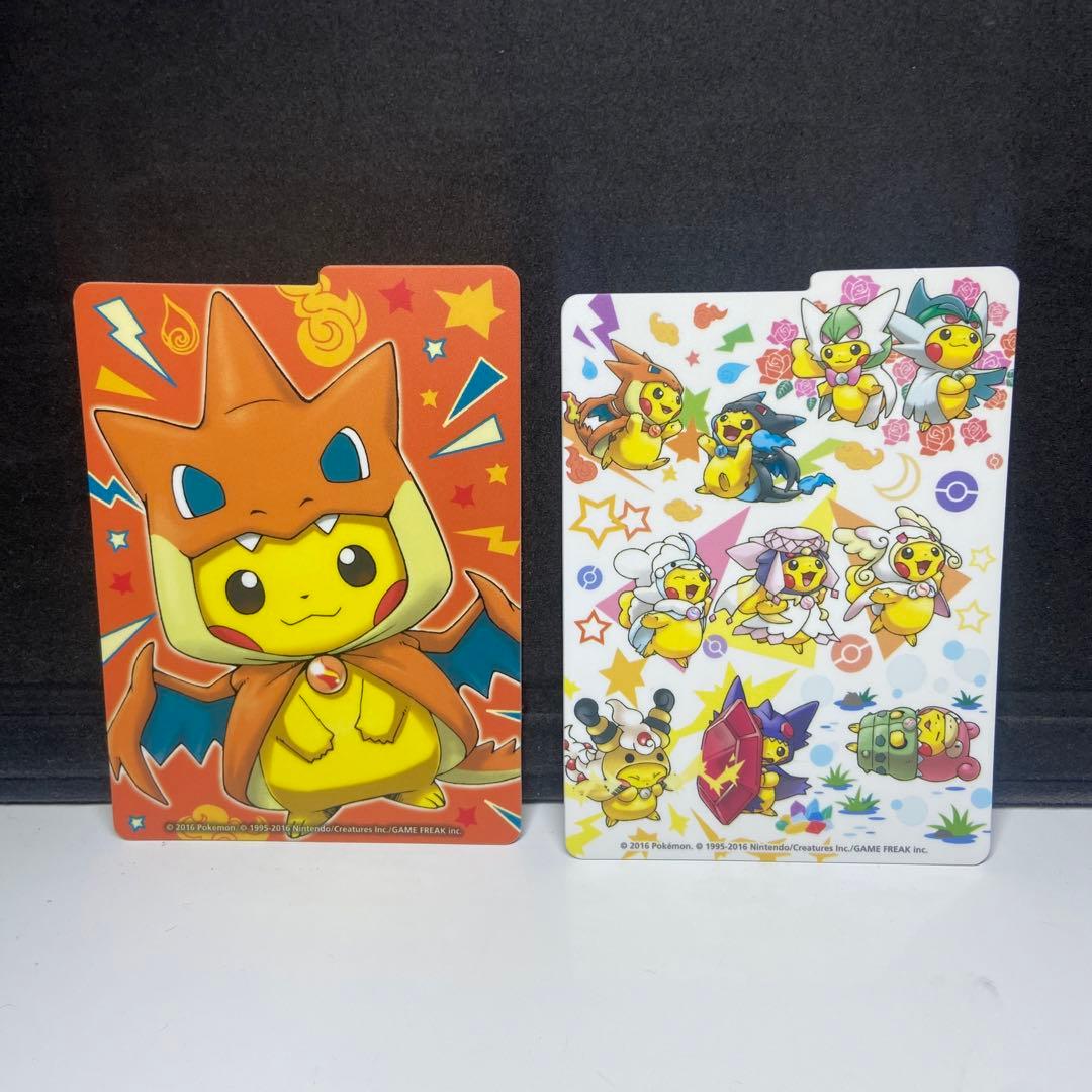 デッキケース メガリザードンYのポンチョを着たピカチュウ - メルカリ