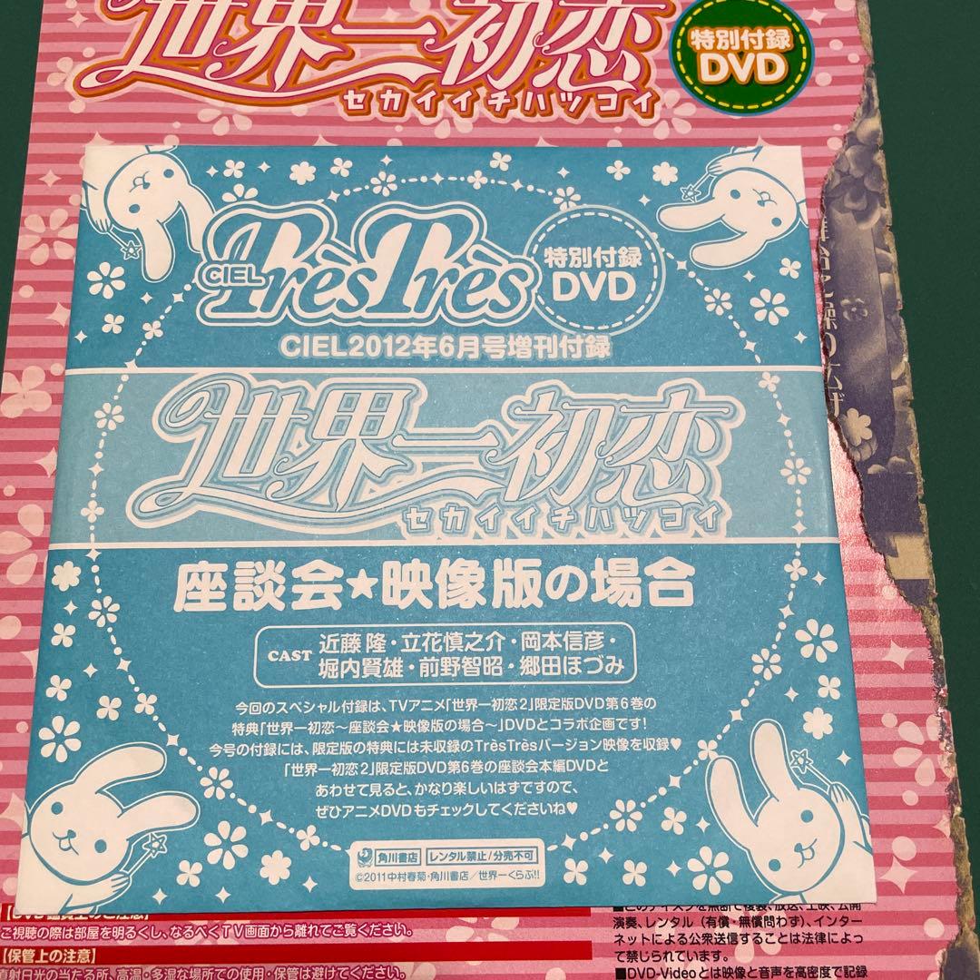 世界一初恋2 限定版 DVD 全6巻