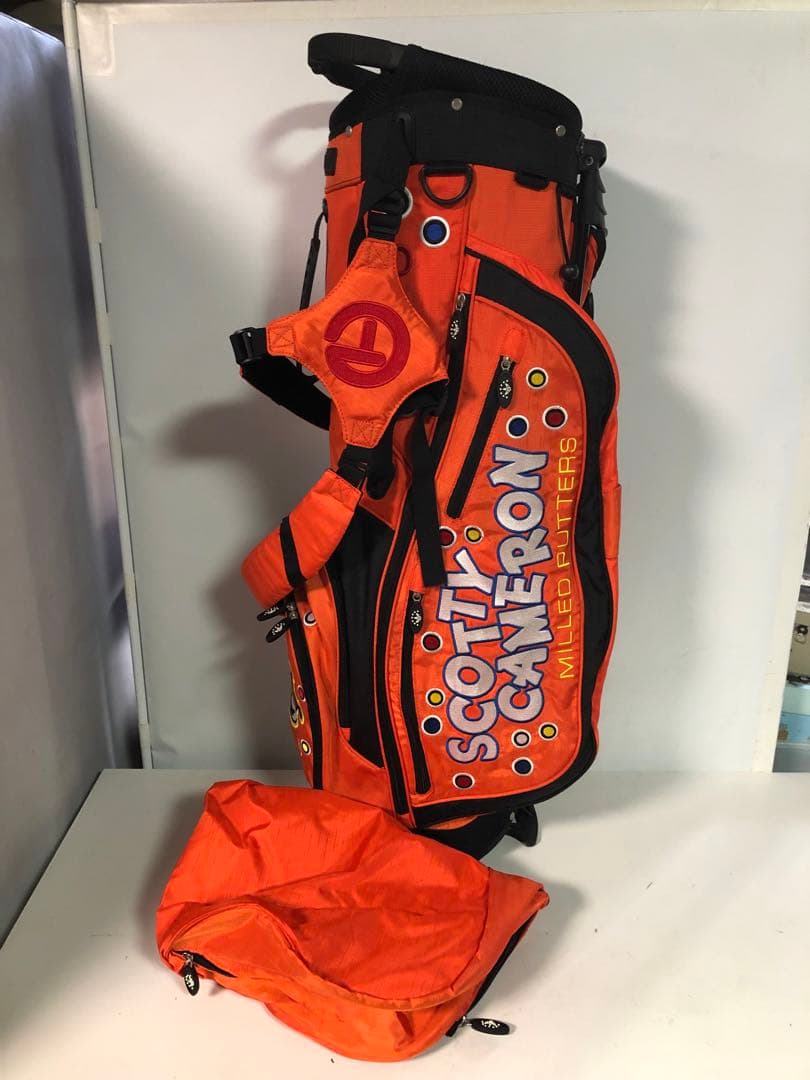 タイトリスト スコッティキャメロン キャディバッグ オレンジ - メルカリ