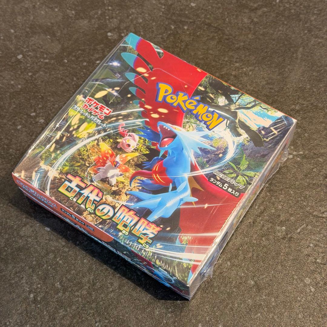 ①【新品未開封 シュリンク付き】 1box 古代の咆哮 ポケモンカード