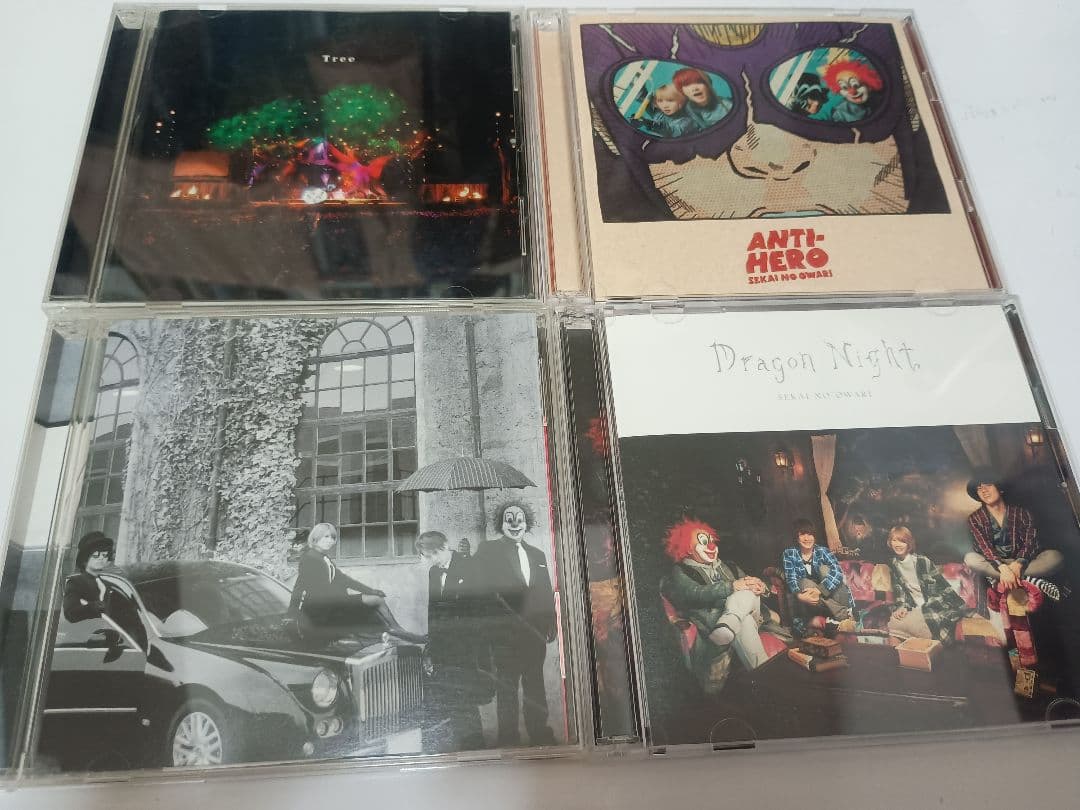 セカオワ CDセット ANTIHERO DragonNight Tree 炎と森 - メルカリ