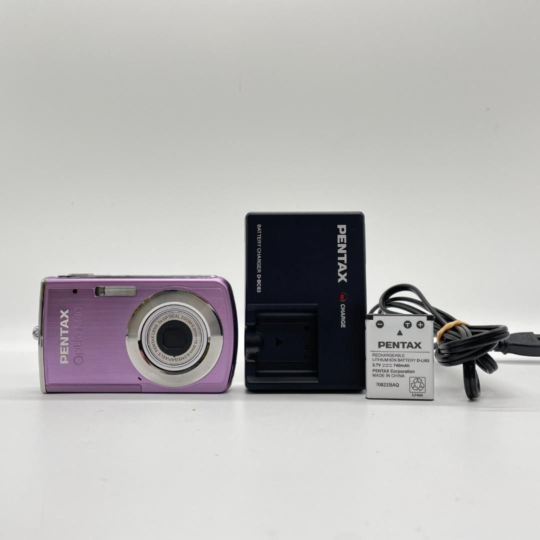 PENTAX Optio M40【完動品・状態良好品・転送特典無料あり】 - メルカリ