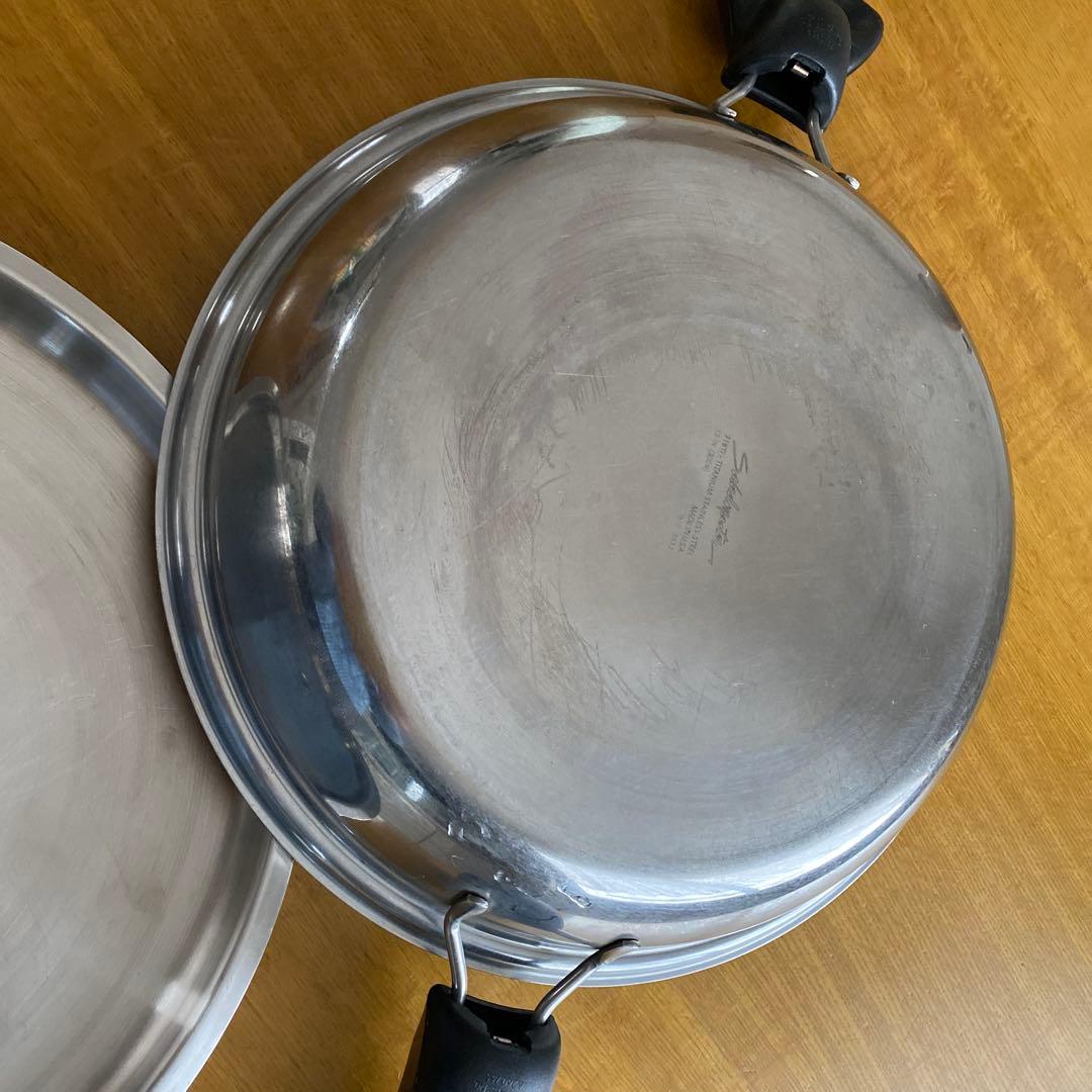 サラダマスター フライパンL 無水調理、パエリア鍋直径約33㌢ - メルカリ