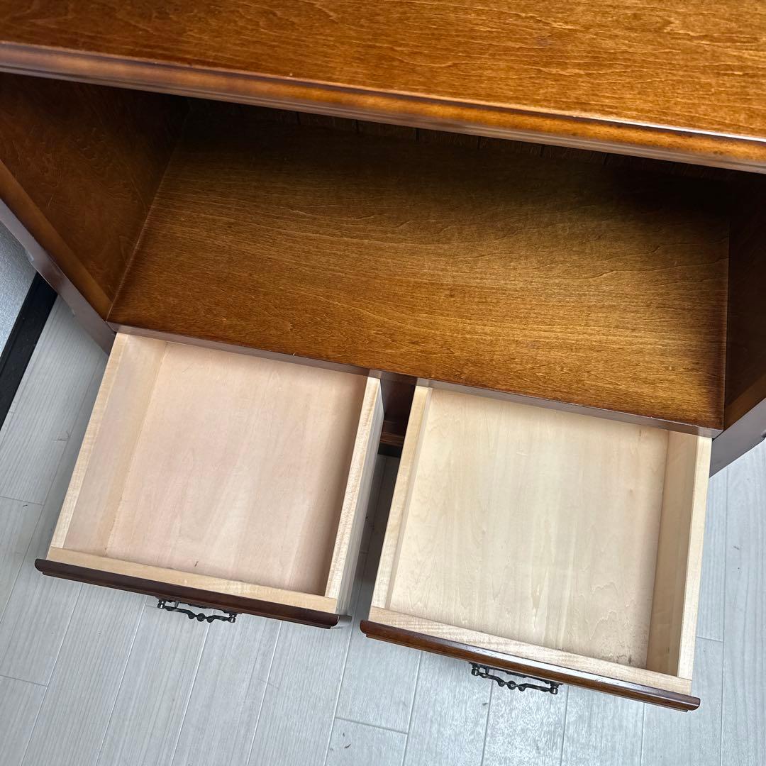 カリモク コロニアル 本棚 書棚 ブックシェルフ オープンシェルフ i1-2