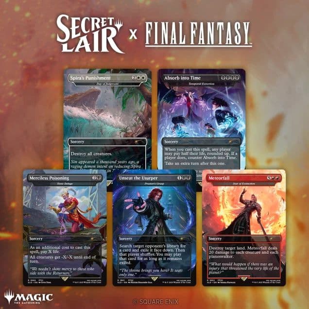 Secret Lair x Final fantasy ENG foil - メルカリ