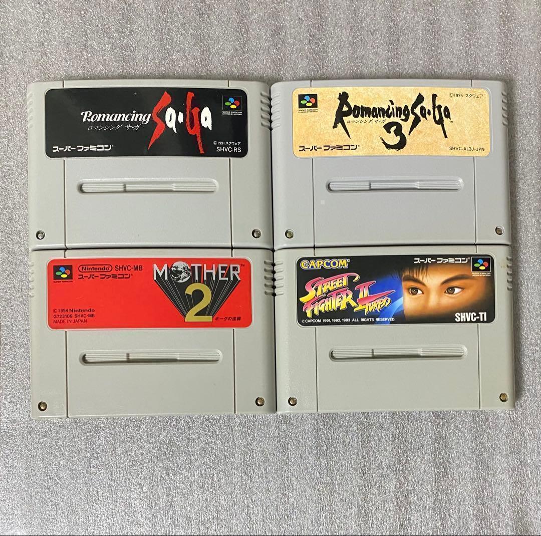 ♪任天堂／スーパーファミコンカセット 4本セット！ - メルカリ