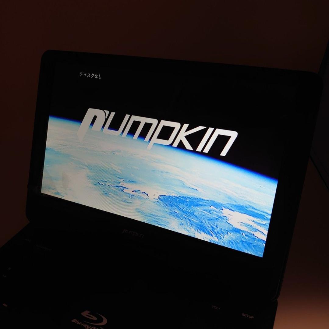 ポータブルブルーレイプレーヤー pb1221b ブラック ソフトケース付き