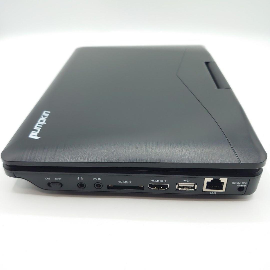 ポータブルブルーレイプレーヤー pb1221b ブラック ソフトケース付き