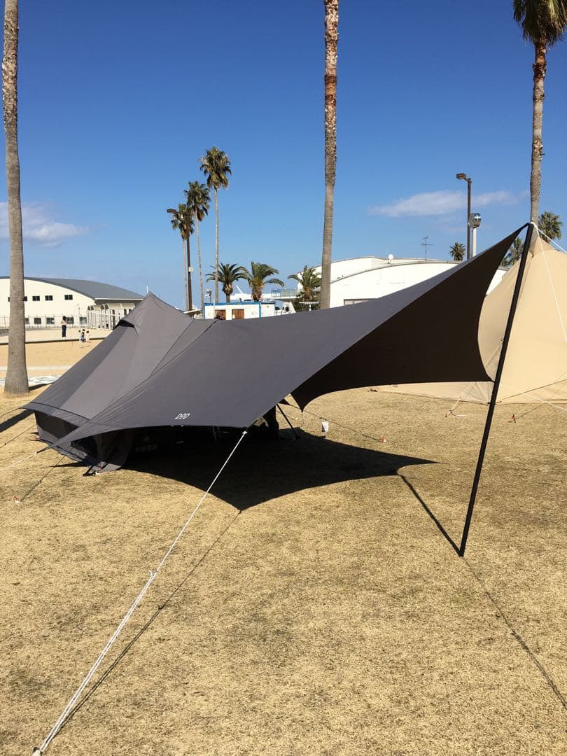 dodショウネンテントTC オーマイタープTCセット 新幕 DOD ショウネンテントTC オーマイタープTC 試し張り3パターンの巻