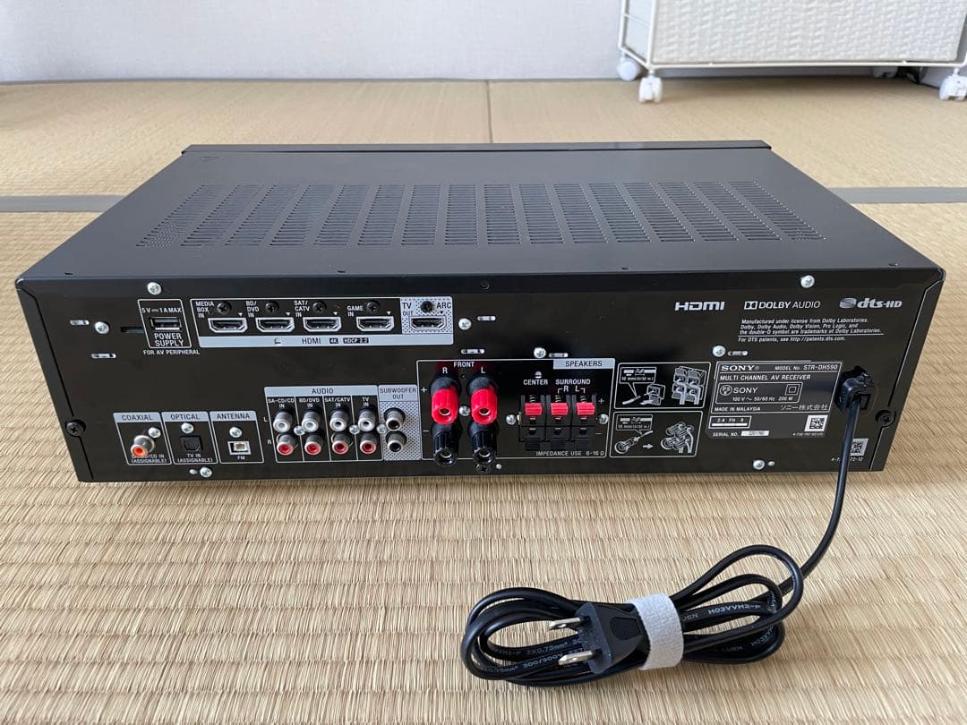 ソニー STR-DH590 マルチチャンネルAVアンプ - メルカリ