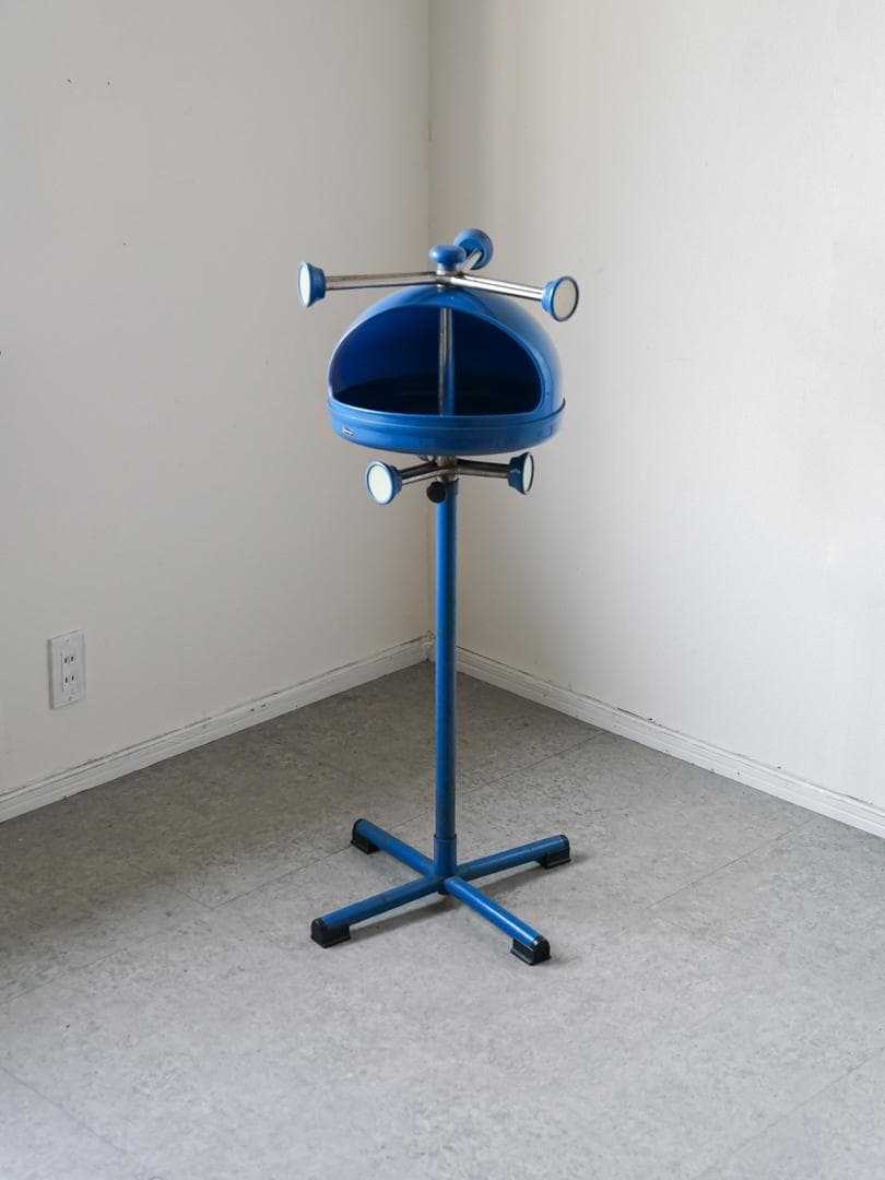 70's スペースエイジ ポールハンガー/収納 ポストモダン レトロポップ