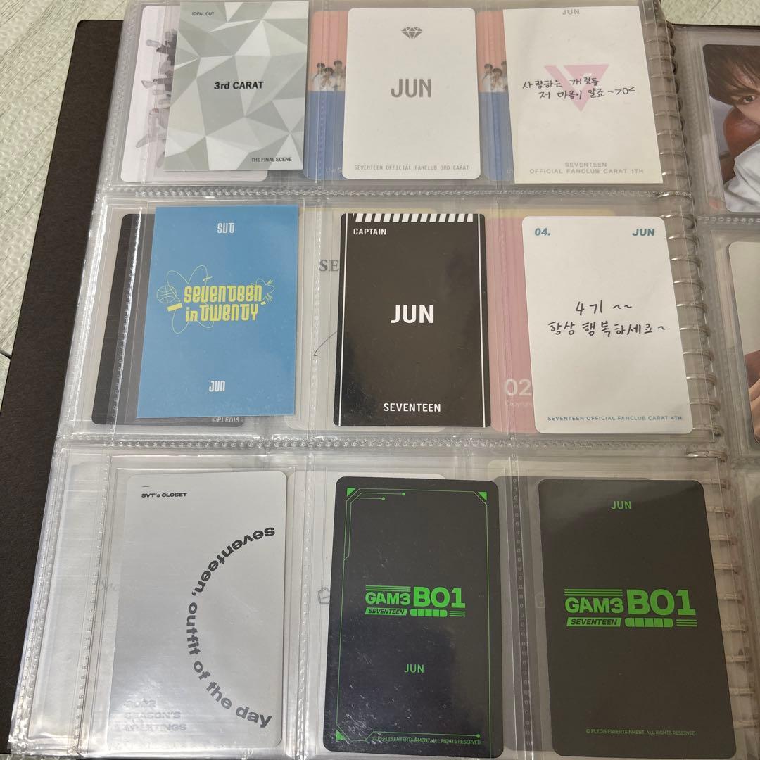 seventeen ジュン FC Kit シーグリ トレカ まとめ 中国限定 - メルカリ