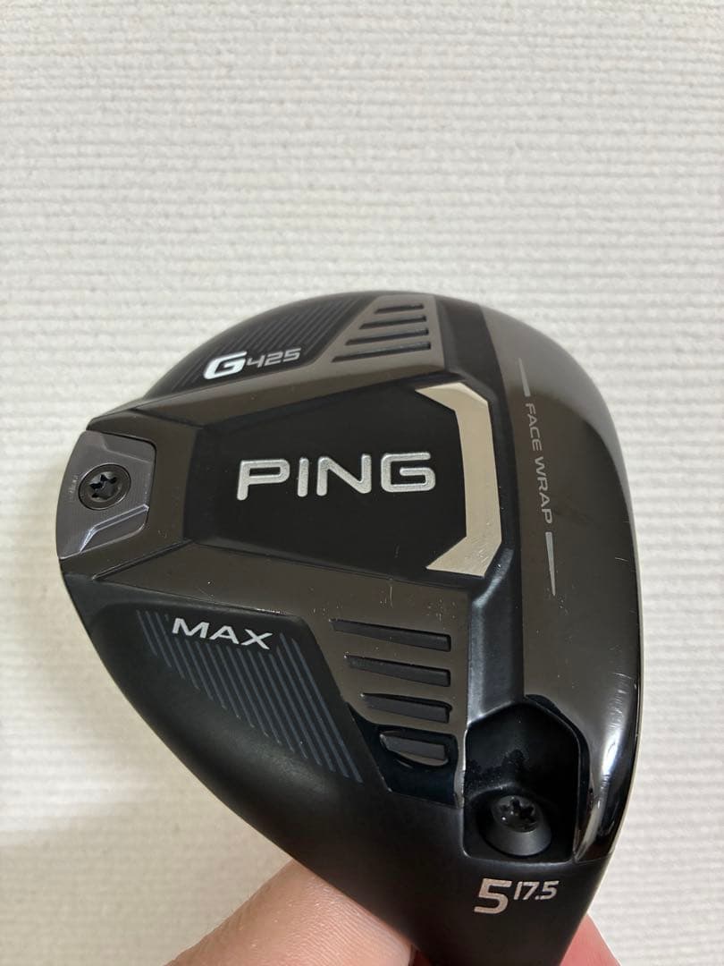 美品】PING G425 MAX 5Wヘッドのみ純正ヘッドカバー付き - メルカリ