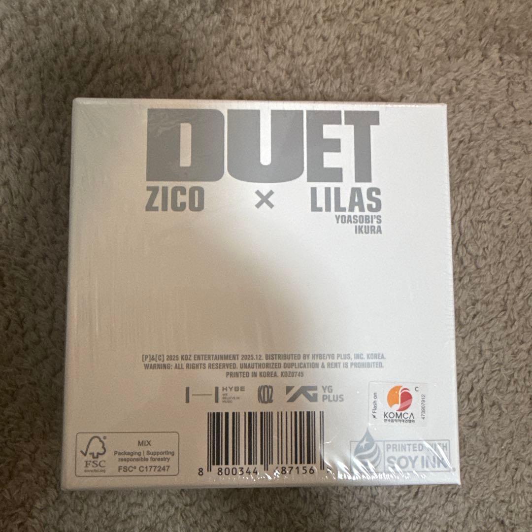 DUET ZICO 幾田りら アルバム - メルカリ