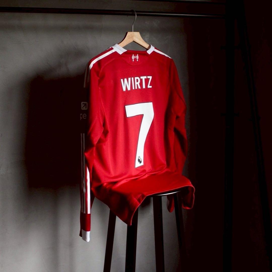 リバプール 25/26 ユニフォーム ホーム 長袖 オーセンティック