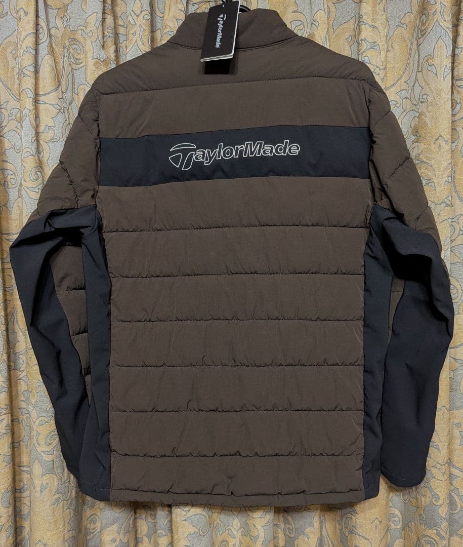 美品 TAYLORMADE タイラーメイド ゴルフ 中綿ジャケット プリント L