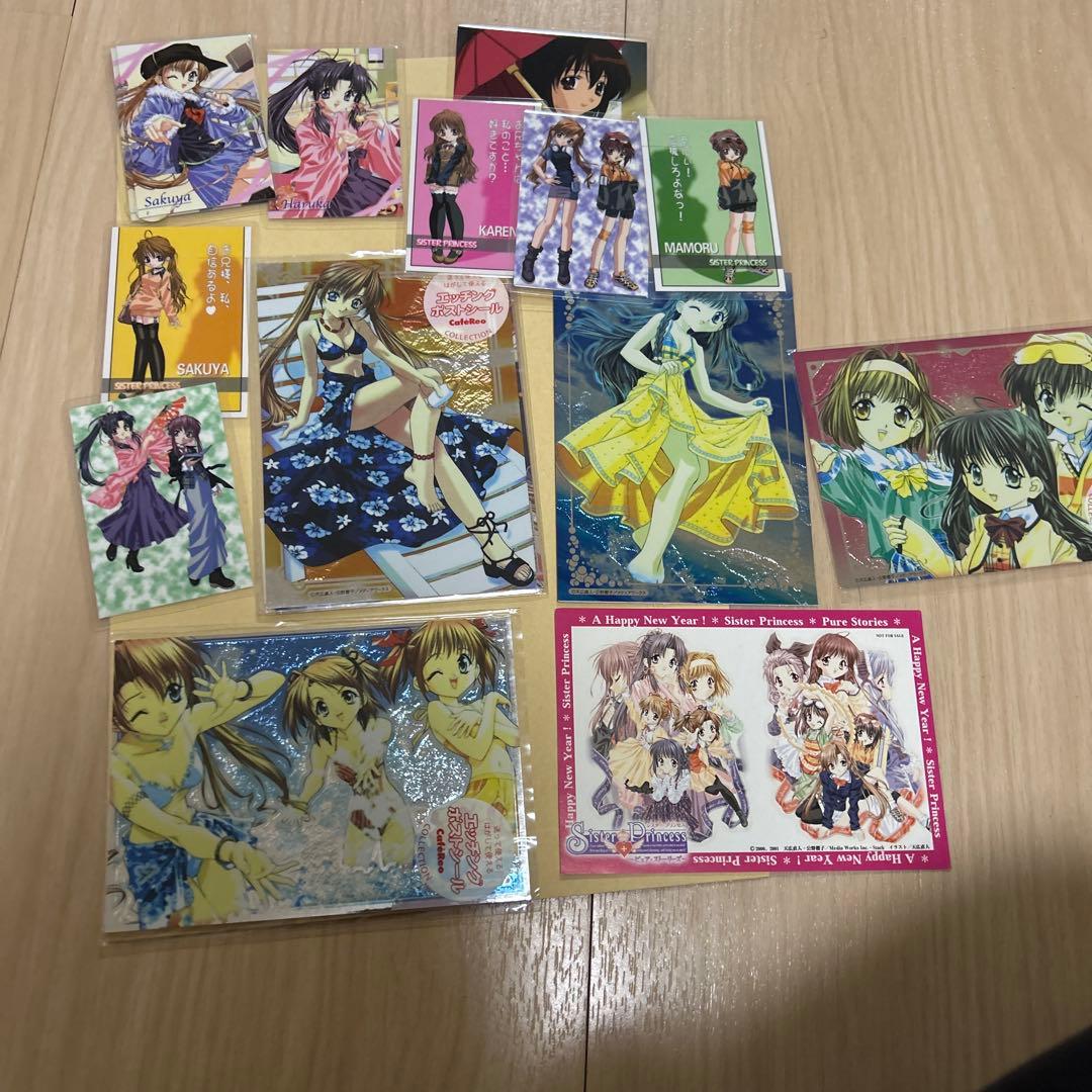 シスタープリンセス　まとめ売り　当時物 Yahoo!オークション -「シスター・プリンセス」(その他) の落札相場