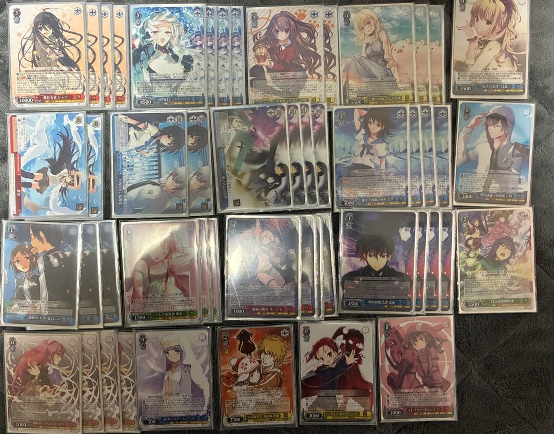 ヴァイスシュヴァルツ 引退品 デッキセット サイン sp まとめ売り