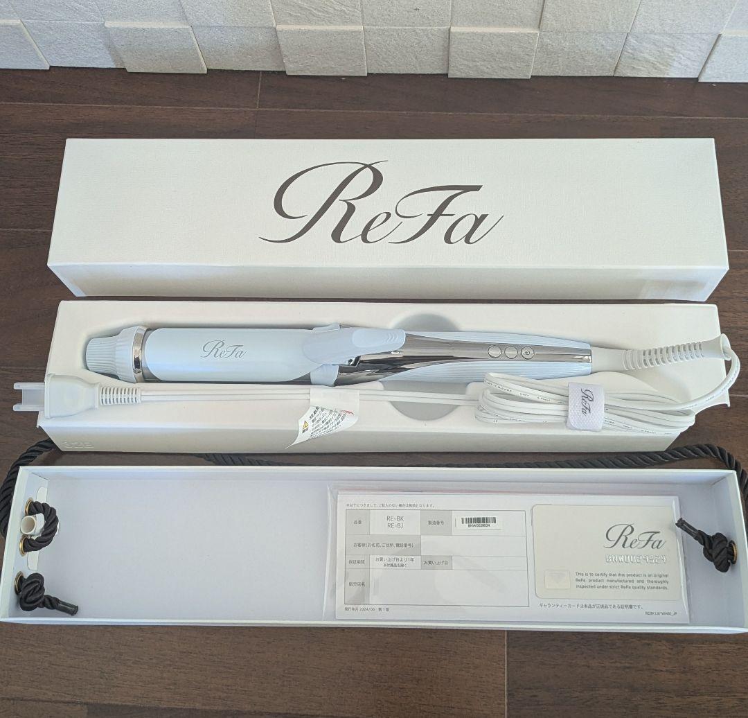新品未使用　ReFa ビューテックカールアイロン　32mm ホワイト リファ ビューテックカールアイロン | 32mm ReFa | LIPS SHOPPING