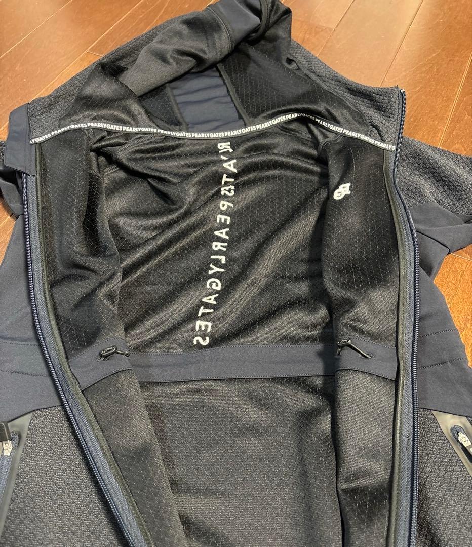 パーリーゲイツダイヤニットジャガード濃紺ワンピースサイズ0 - メルカリ