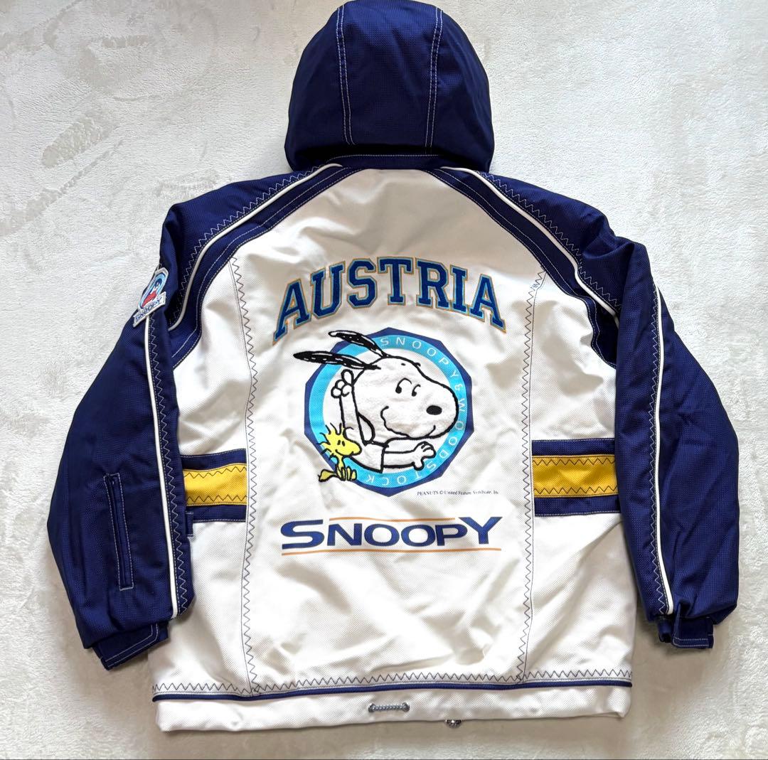 オーストリア代表 スキーチーム スキーウェア スヌーピー L アシックス