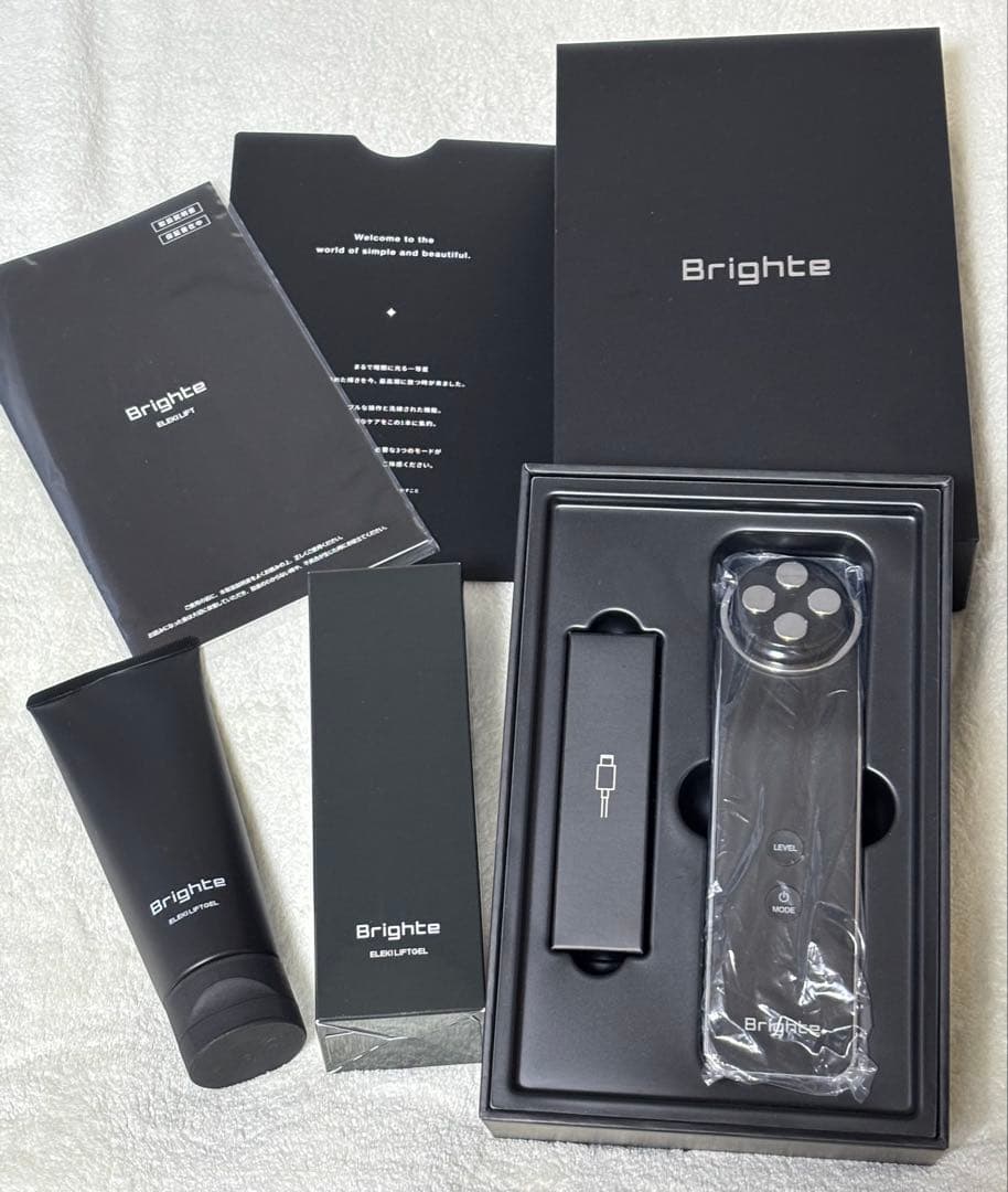 Brighte 美顔器 （ELEKI LIFT + ELEKI LIFTGEL） Amazon.co.jp: Brighte(ブライト) ELEKI LIFT + ELEKI LIFTGEL (美顔器