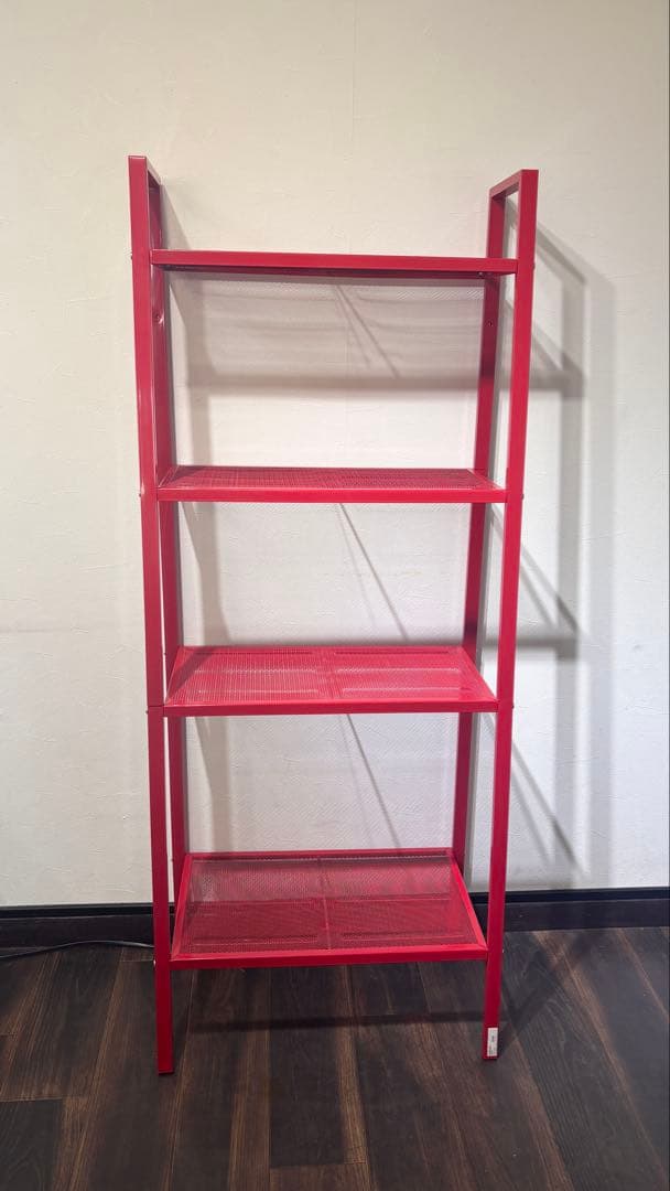 希少！新品・未使用品！IKEA LERBERG レールベリ 廃盤カラー レッド