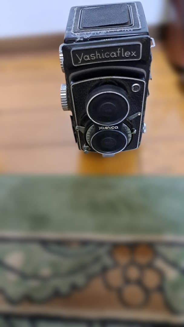 Yashicaflex 二眼レフカメラ 専用ケース付き - メルカリ