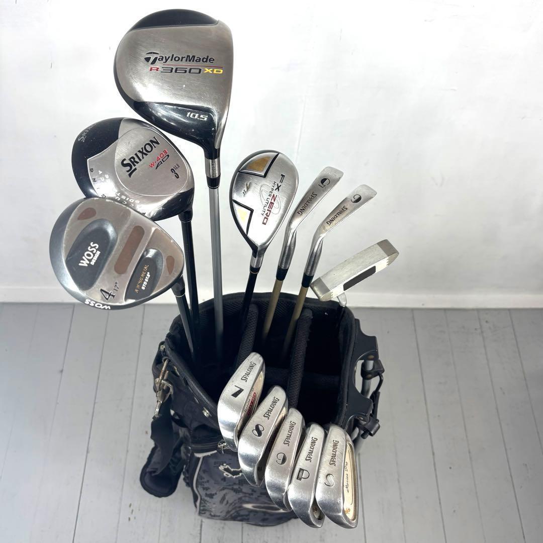本格派 メンズゴルフクラブ 12本 フルセット ゴルフセット オークリー