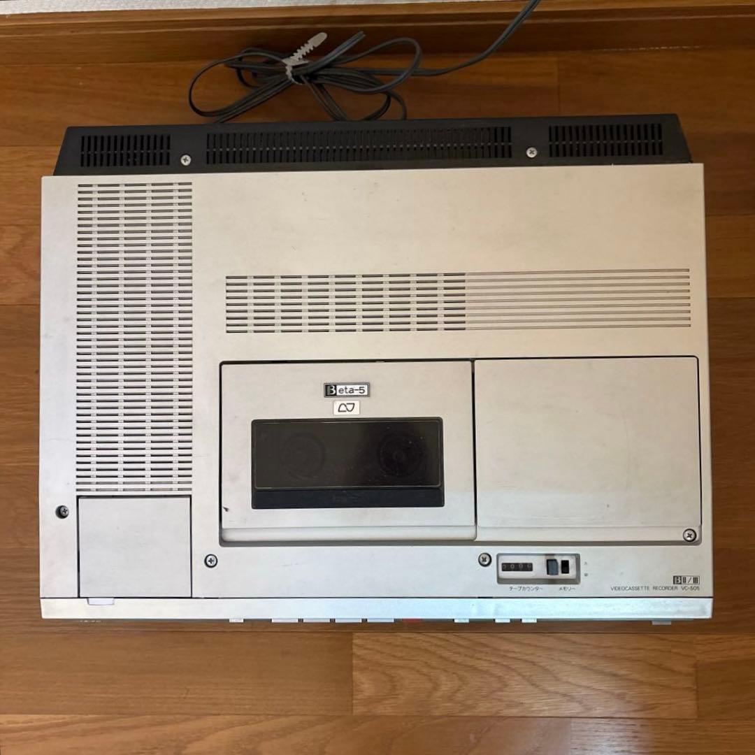 NECビデオデッキ βetaベータ版beta レトロ ビデオレコーダー ジャンク