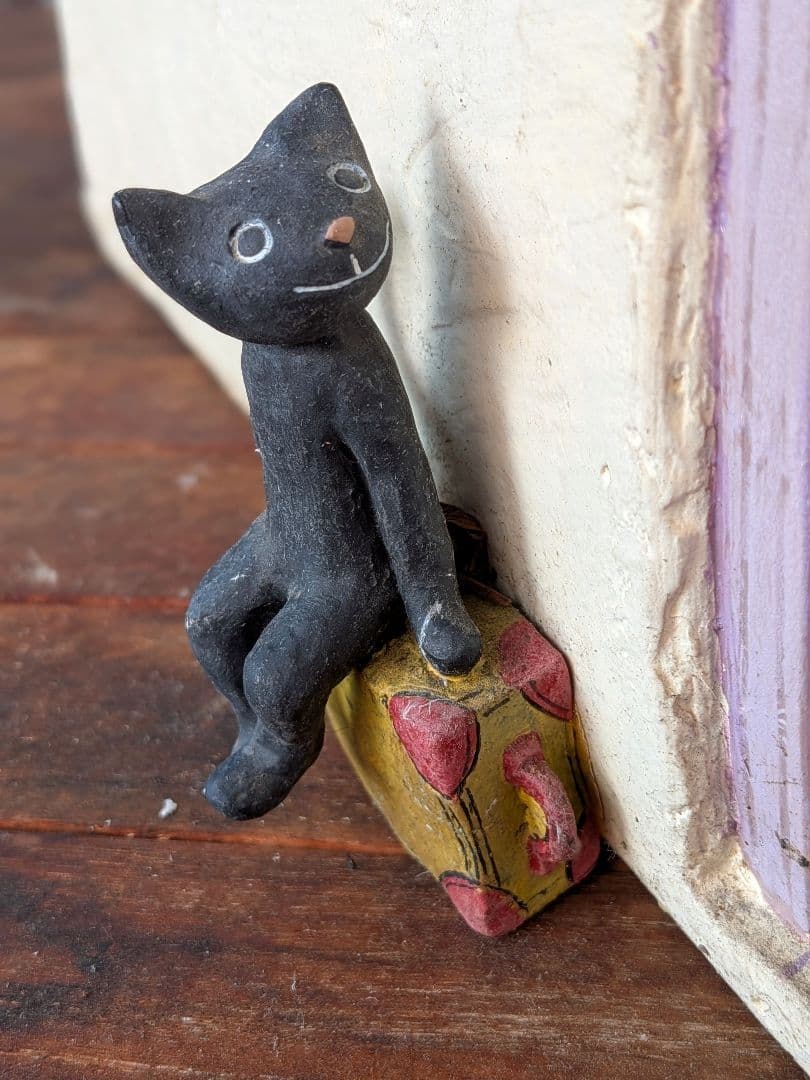 とっても可愛い！！猫ちゃんのオシャレな階段プランター セトクラフト