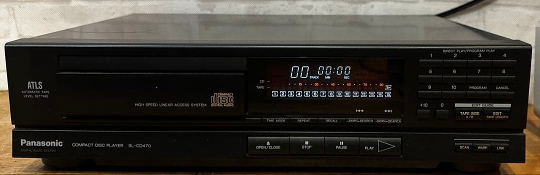 ジャンク品 Panasonic SL-CD470 CDプレーヤー - メルカリ