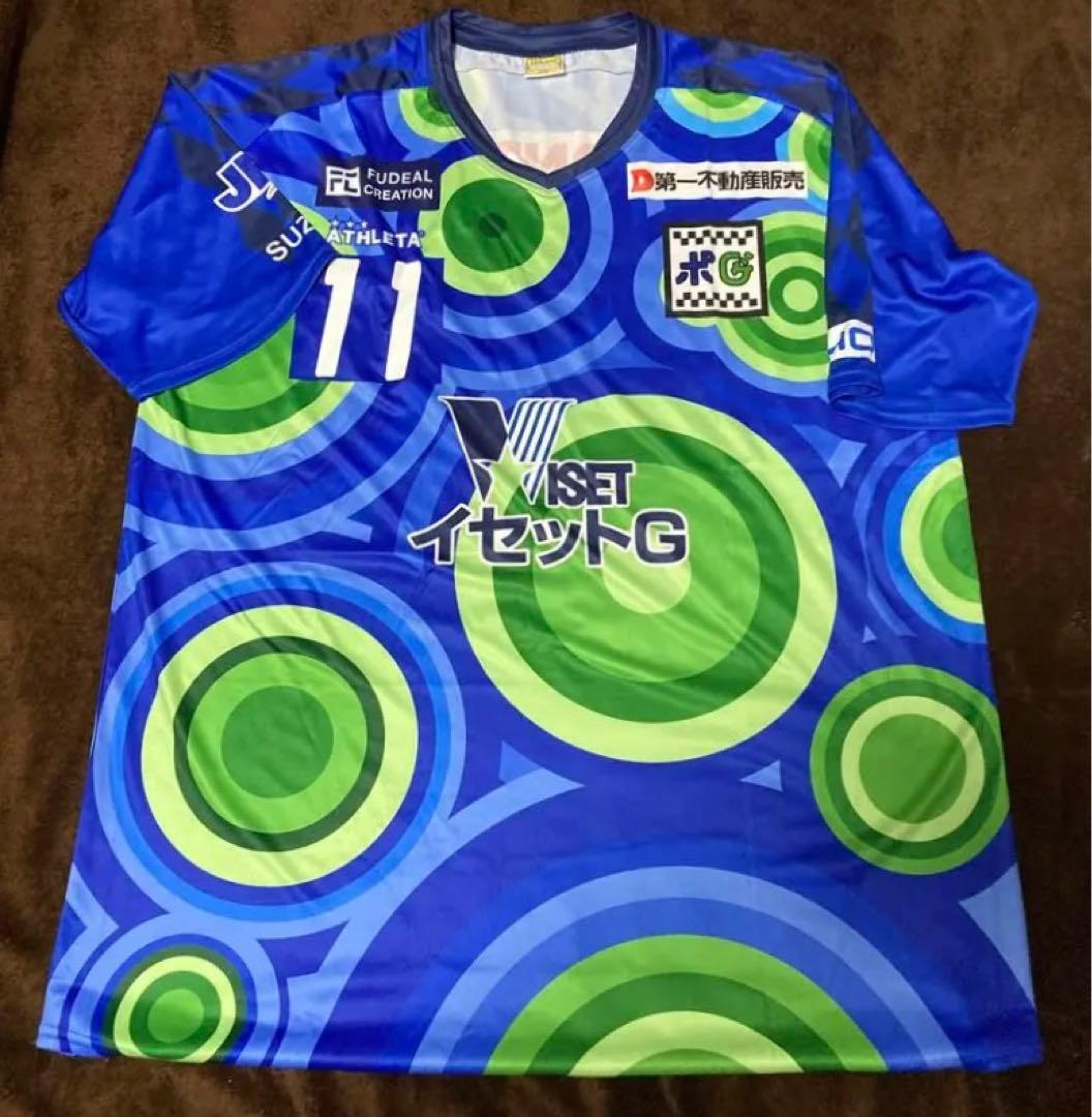 サイン入り 鈴鹿ポイントゲッターズ 三浦知良 カズ Kazu ユニフォーム