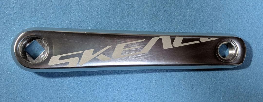 SKEACE スクエアテーパー ピスト用クランク 165mm 48T シルバー - メルカリ