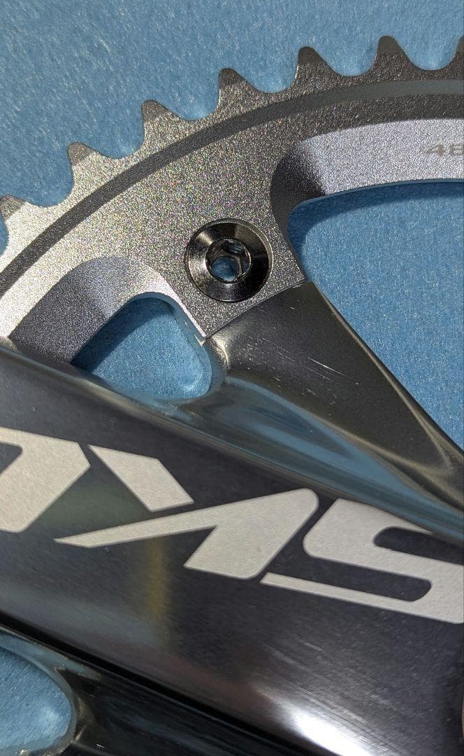 SKEACE スクエアテーパー ピスト用クランク 165mm 48T シルバー - メルカリ