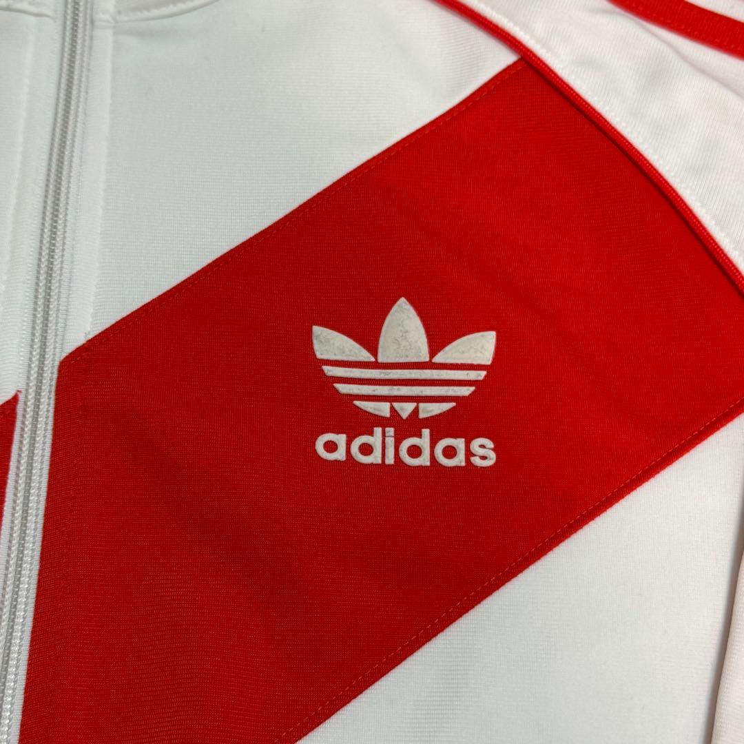送料込み】adidas トラックジャケット リーベルプレート - メルカリ