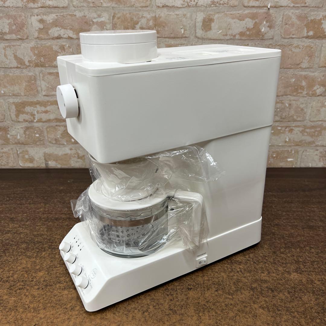 【美品】 TWIBRIRD 全自動コーヒーメーカー CM-D457型 公式店限定5年保証】全自動コーヒーメーカー 3杯用 – ツインバード公式