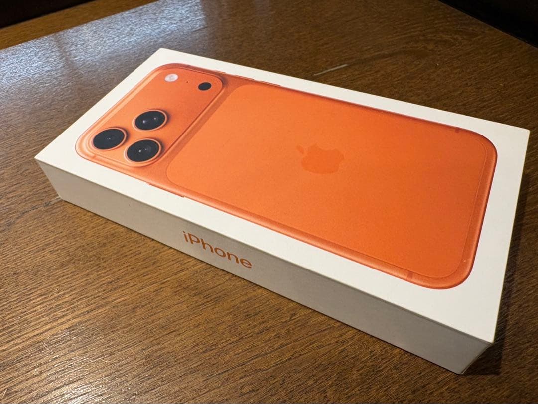 新品未使用 iPhone17ProMax コズミックオレンジ　256GB iPhone 17 Pro Max 『新品未開封』iPhone 256GB SIMフリー [コズミック