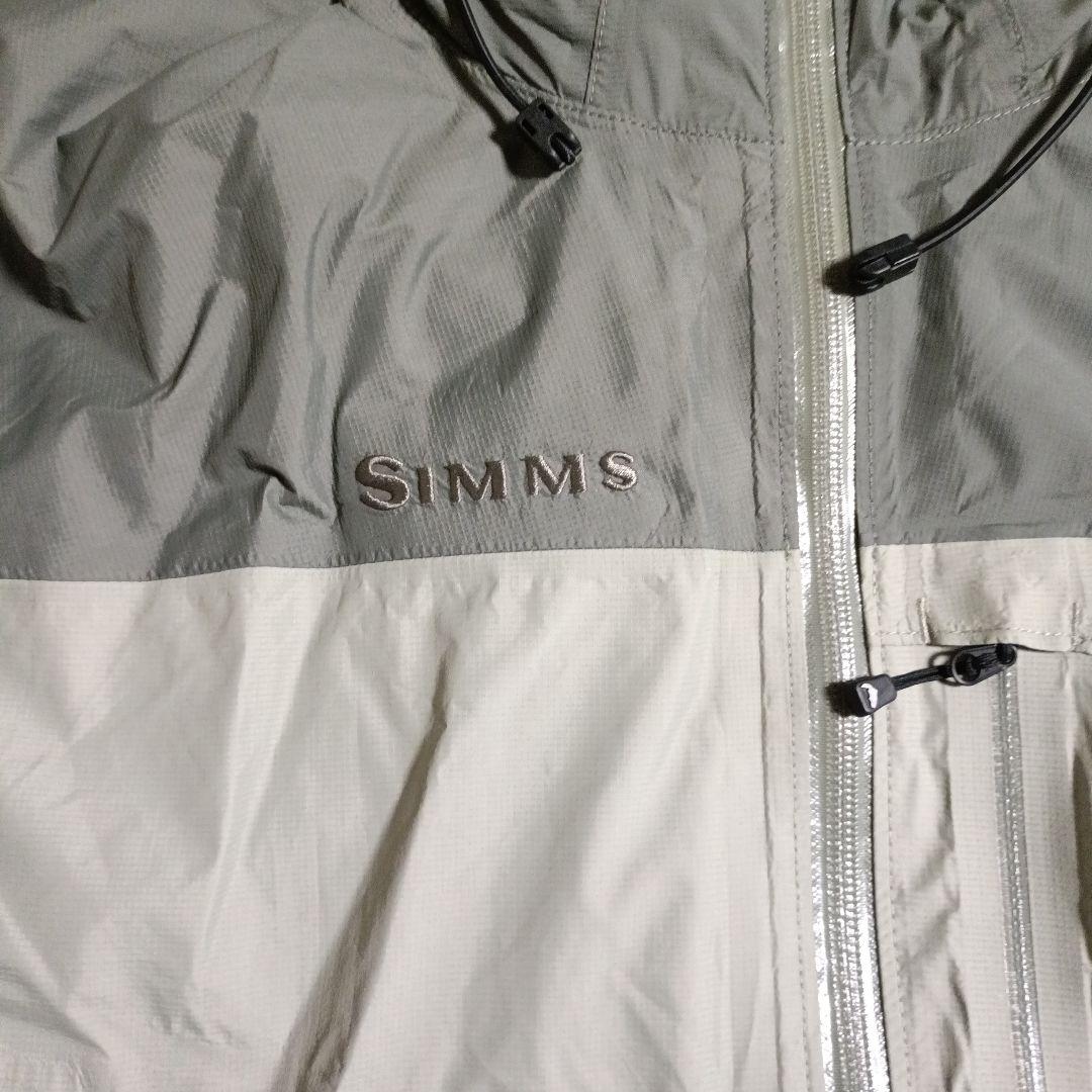 SIMMS ゴアテックスジャケット Sサイズ グレー/アイボリー - メルカリ