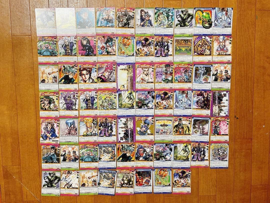 ジョジョの奇妙な冒険 ABCカード 68枚 セット まとめ 大量 荒木飛呂彦