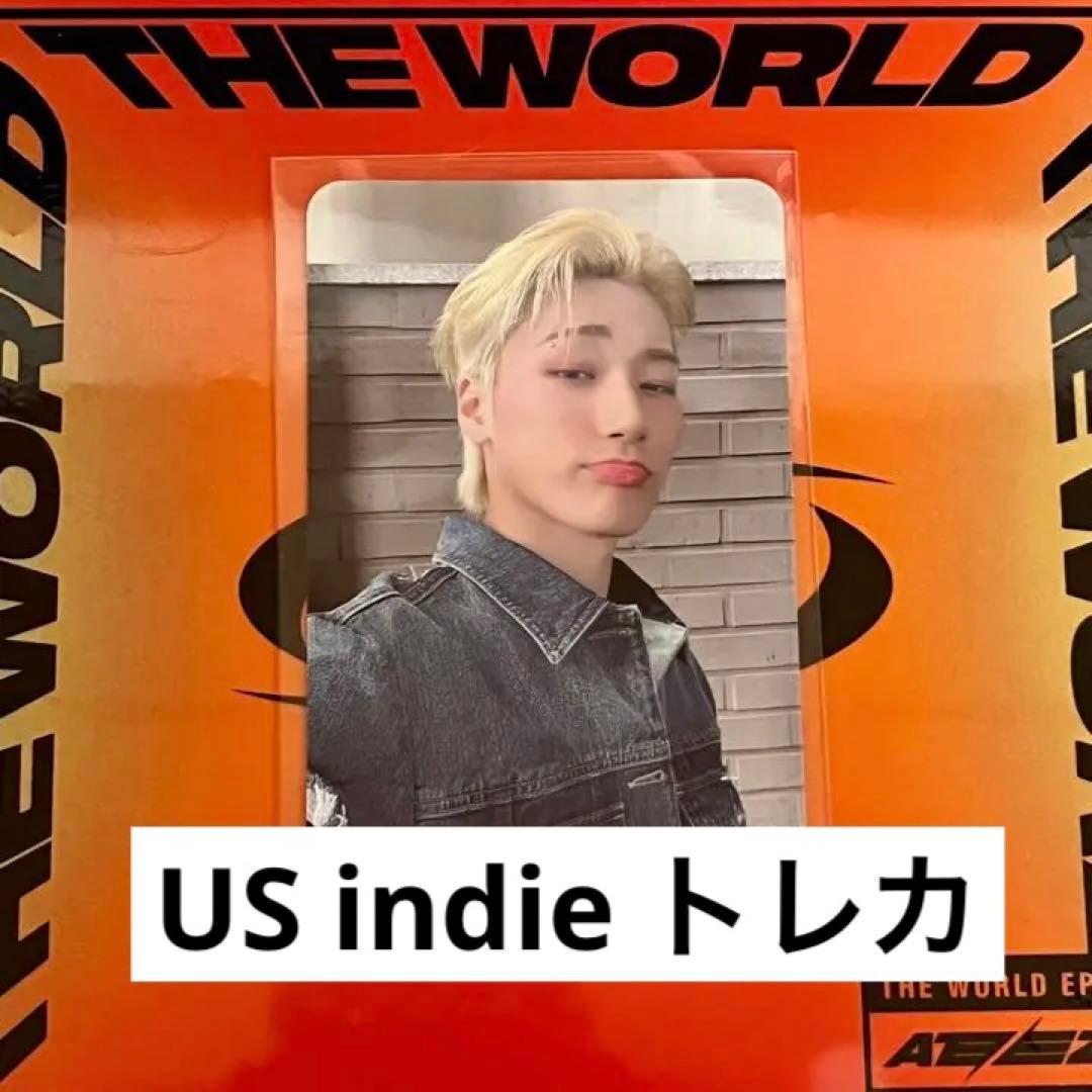 ATEEZ MOVEMENT hello82US限定 indie トレカ サン - メルカリ