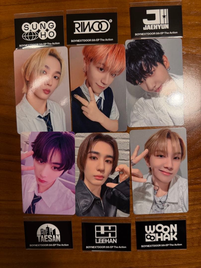 boynextdoor weverse 特典 トレカ セット コンプ ボネクド - メルカリ