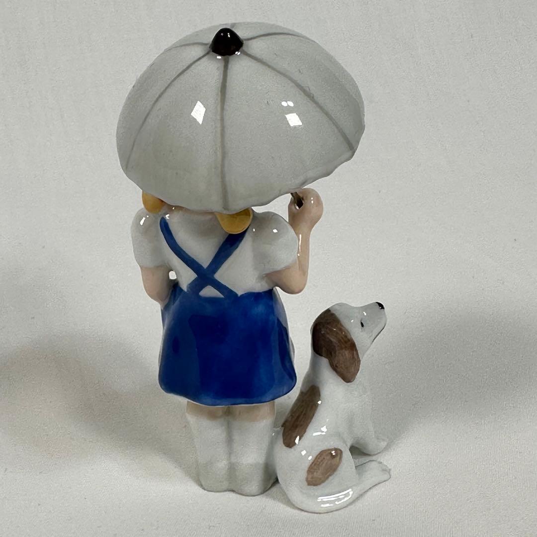 ロイヤルコペンハーゲン フィギュリン 少女と犬 - メルカリ