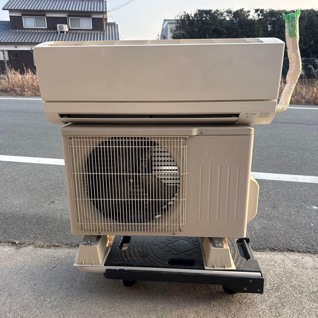 三菱 ルームエアコン MSZ-GV2221 主に6畳用 MSZ-GV2221-W 基本機能と品質にこだわったスタンダードモデル。主に6畳