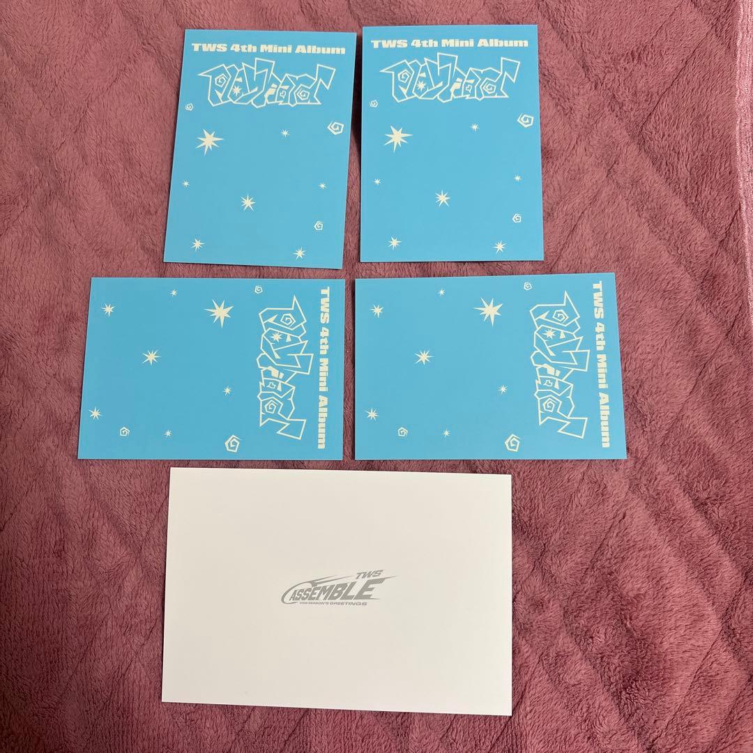 TWS play hard kit フォトカード＆シーグリフォトジフンセット - メルカリ