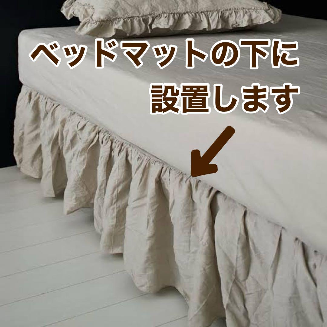 ☆激レア ラルフローレン ベッドスカート ダブルベッド 茶花柄 シーツ